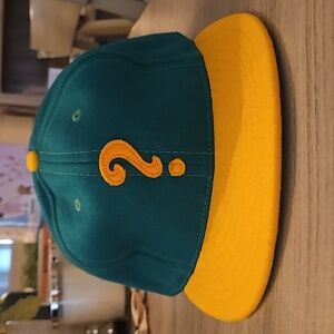 Clearing Question Marks, Ebbets Field Flannels, size 7-1/2 cap